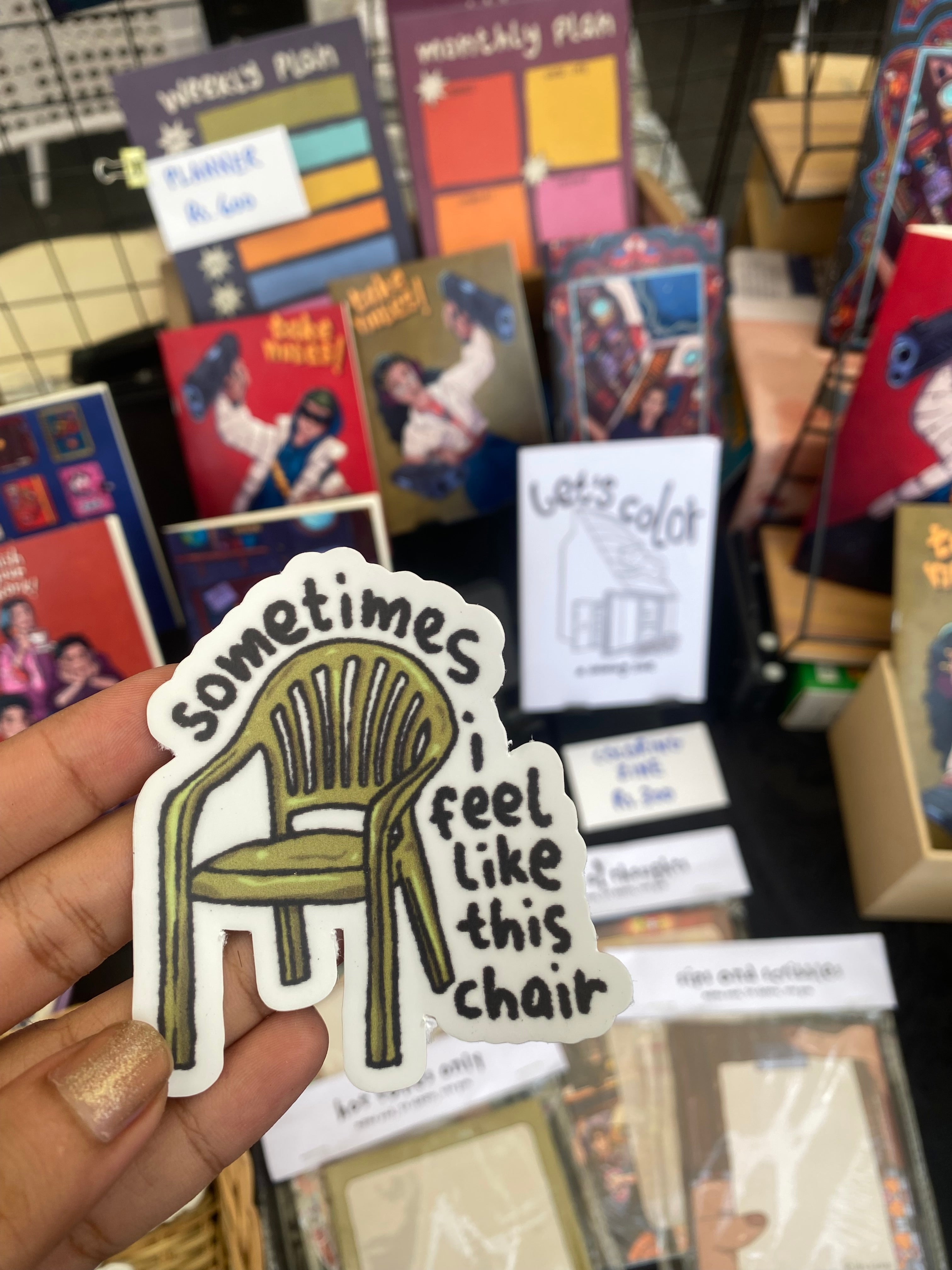 sometimes i feel like this chair