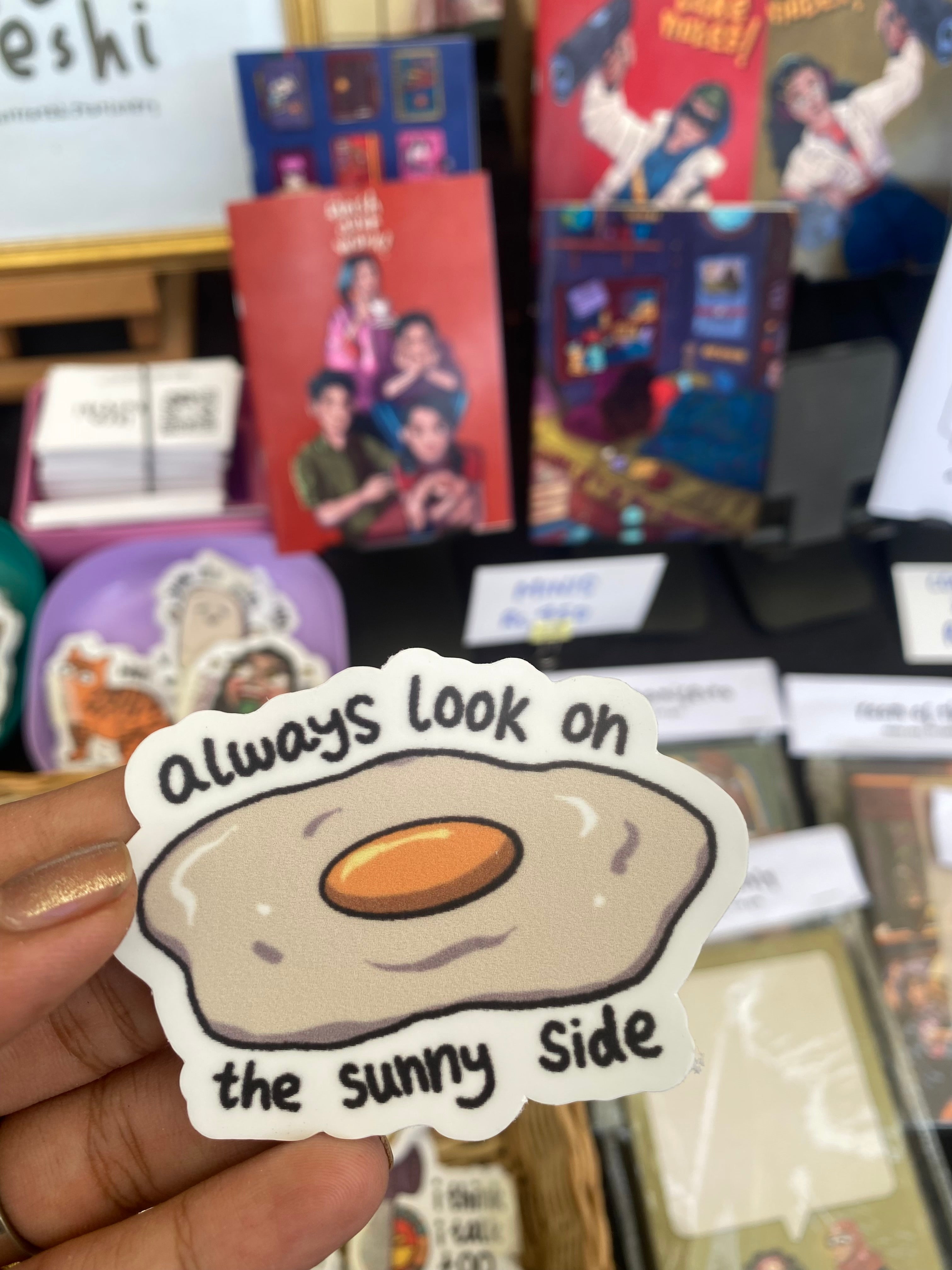always look on the sunny side