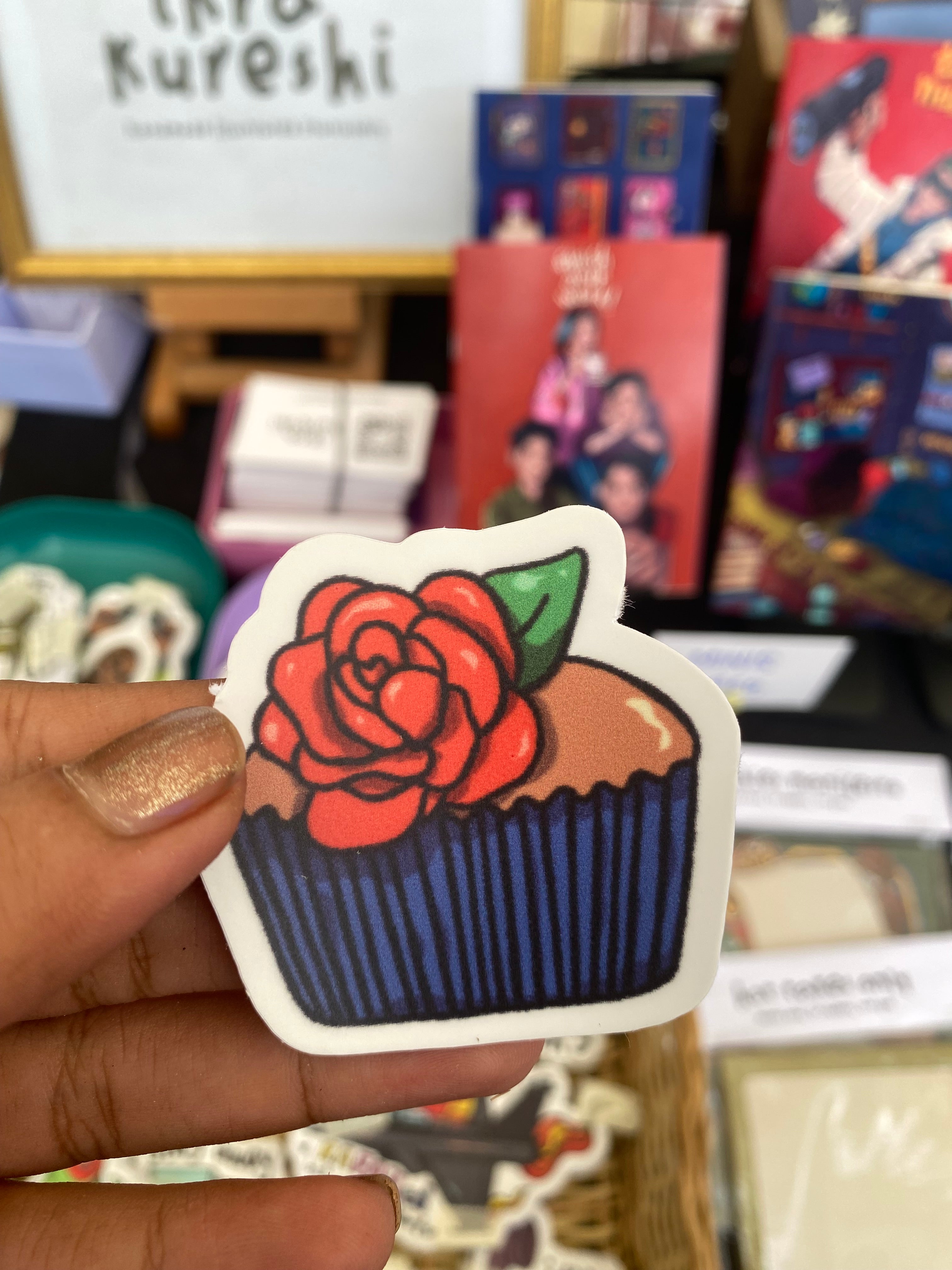 rose cupcake